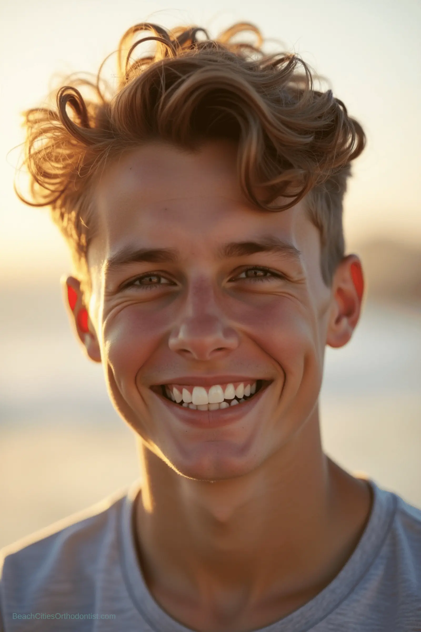 Modern South Bay lifestyle portrait in warm coastal light